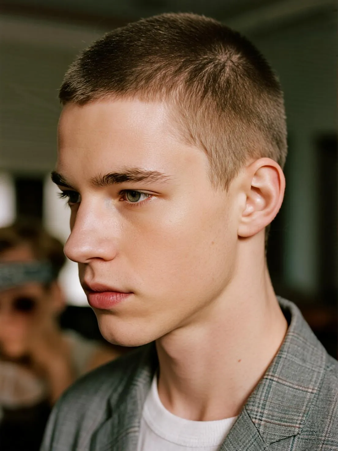 Barbershop hairstyle preview - client transformation