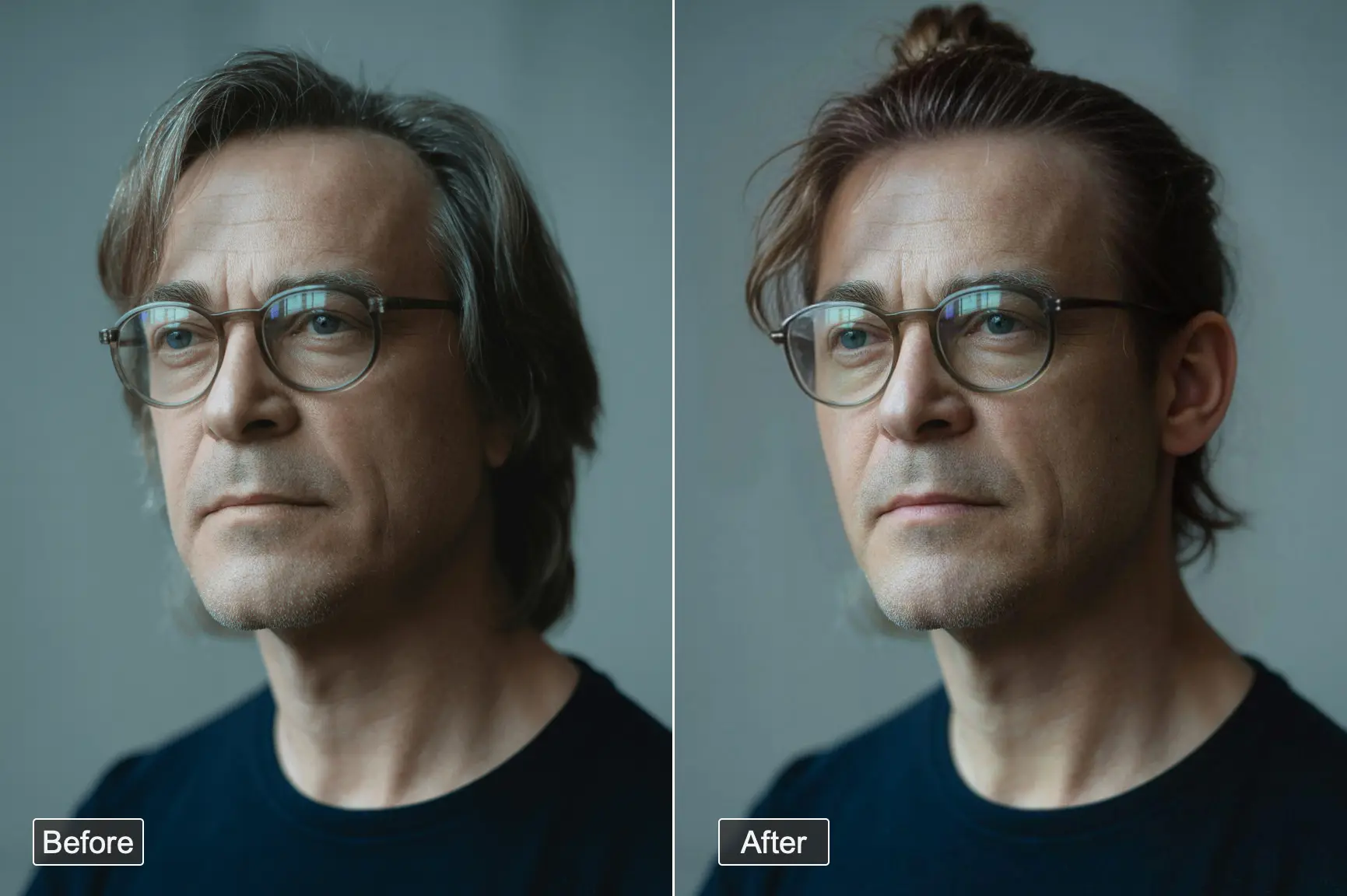 Man Bun Filter