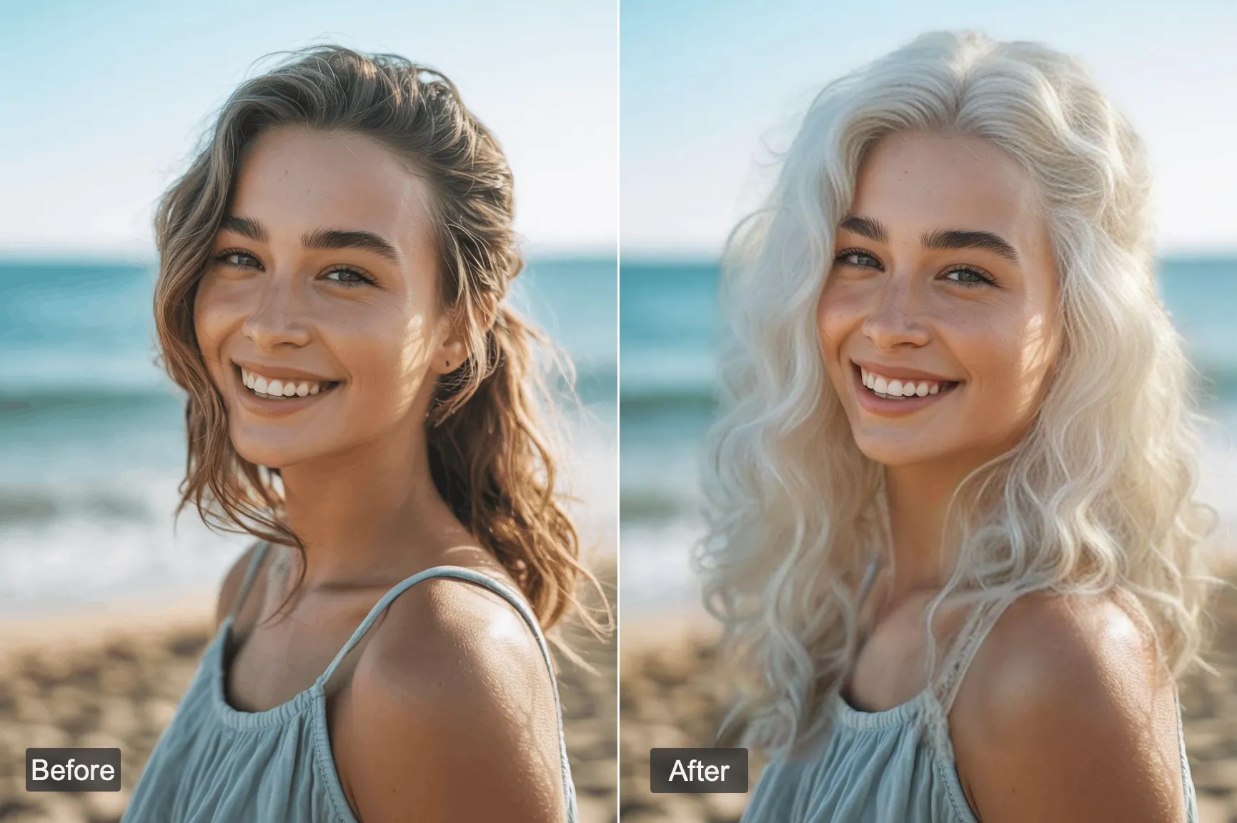 White Hair Filter
